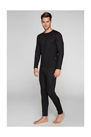 Unisex -20 Derece Siyah Termal İçlik Takım