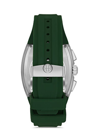 Hislon Yeşil Silikon Kordon Erkek Kol Saati MS151T-15YR