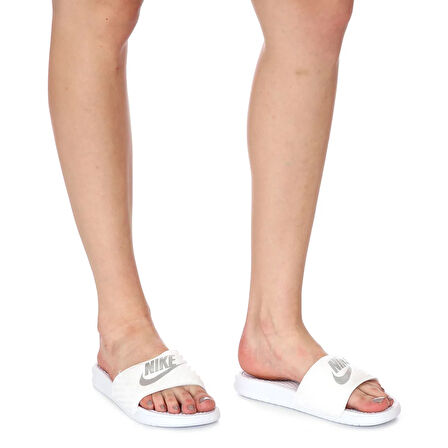 Benassi Jdı Unisex Beyaz Spor Terlik 