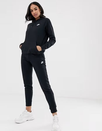 Sportswear Essential Po Hoodie Kapüşonlu Sweatshirt Siyah
