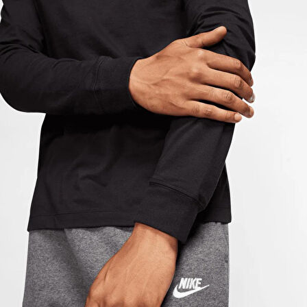 Nike Sportswear Pamuklu Erkek Uzun Kollu T-Shirt
