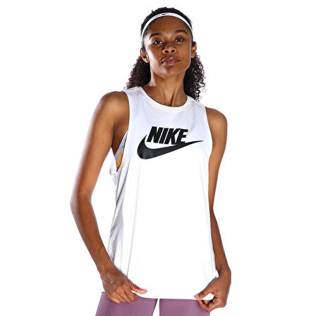 Sportswear Futura New Kadın Beyaz Günlük Stil Pamuklu Atlet 