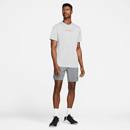 Pro Dri-Fit Flex Vent Max Erkek Gri Antrenman Şortu