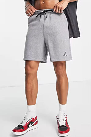 Jordan Essentials Fleece Erkek Gri Günlük Şort