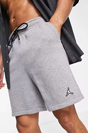 Jordan Essentials Fleece Erkek Gri Günlük Şort