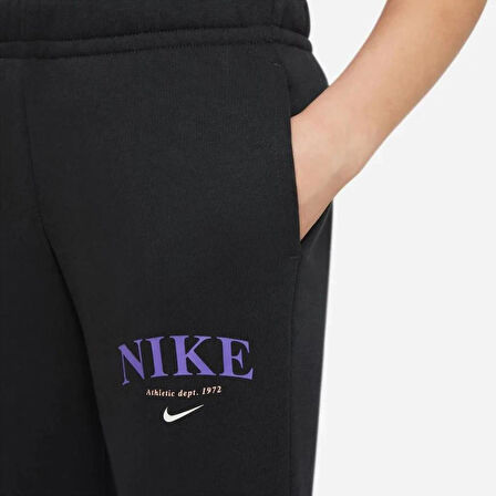 Sportswear Çocuk Siyah Eşofman Altı 
