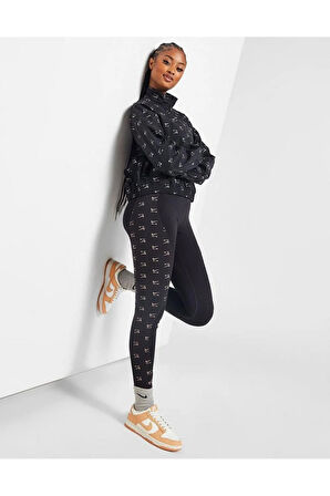 Air Yüksek Belli Tam Boy Pamuklu Kadın Spor Taytı