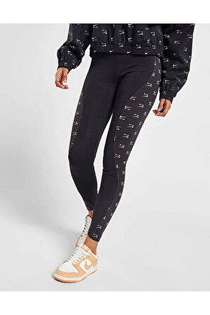 Air Yüksek Belli Tam Boy Pamuklu Kadın Spor Taytı