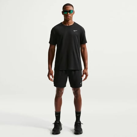 Dri-FIT Challenger İç Astarlı Siyah Koşu Şortu Erkek Şort