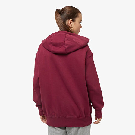 Sportswear Phoenix Fleece Oversize Bordo Bayan Spor Sweatshirt