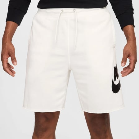 Sportswear Sport Essentials French Terry Alumni Bol Kesim Beyaz Erkek Spor Şort
