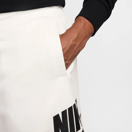 Sportswear Sport Essentials French Terry Alumni Bol Kesim Beyaz Erkek Spor Şort