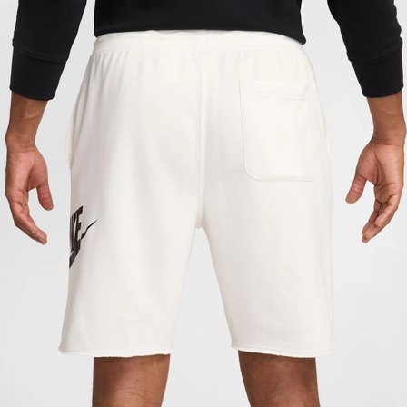 Sportswear Sport Essentials French Terry Alumni Bol Kesim Beyaz Erkek Spor Şort