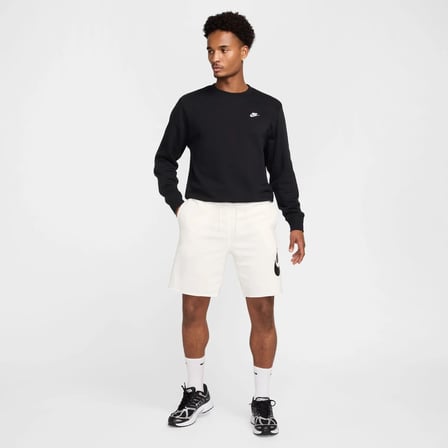 Sportswear Sport Essentials French Terry Alumni Bol Kesim Beyaz Erkek Spor Şort