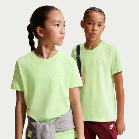 Nsw Tee Emb Futura Yeşil Pamuklu Çocuk T-Shirt