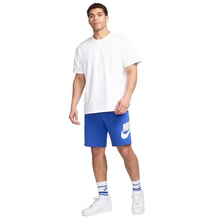 Sportswear Clup Futura Alumni Bol Kesim Erkek Mavi Spor Şort