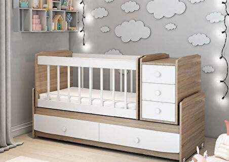PATİKO MASAL MS 290 BÜYÜYEBİLEN BEŞİK(60X120)