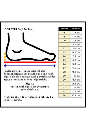 İgor S10171-038 Star Çocuk Sandalet