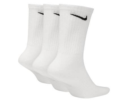 Everyday Pamuklu Unisex Beyaz 3'lü Çorap