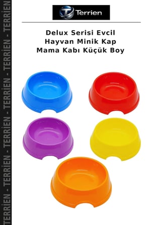 Delux Serisi Evcil Hayvan Minik Kap Mama Kabı Küçük Boy