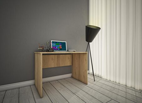 Bicabin Homely Desk Çalışma Masası Laptop / Ofis / Ders Masası (Lefkas Meşe) 60 x 90