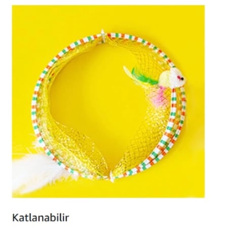 Katlanabilir Kedi Tüneli