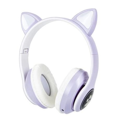 Kedi Figürlü Bluetooth Kulaklık