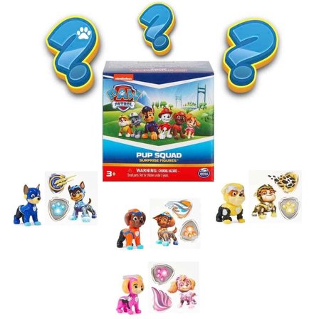 1060041 SUN-SPM-FİGÜR PAW PATROL SÜPER FİLM PUP SQUAD FİGÜRLERİ SÜRPRİZ PAKET - 1 Adet Stokta Olan G