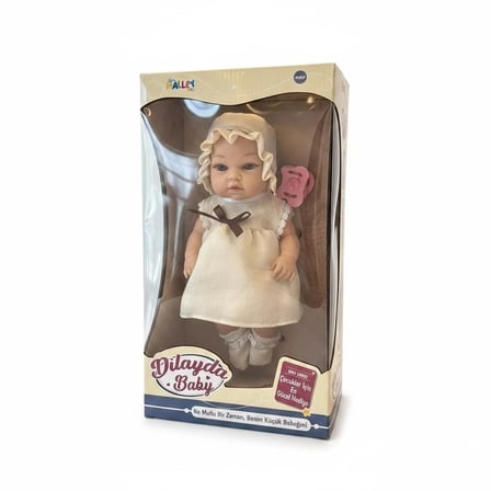 SH59994 32 CM TAM VİNİL BEBEK EMZİKLİ-ZRV