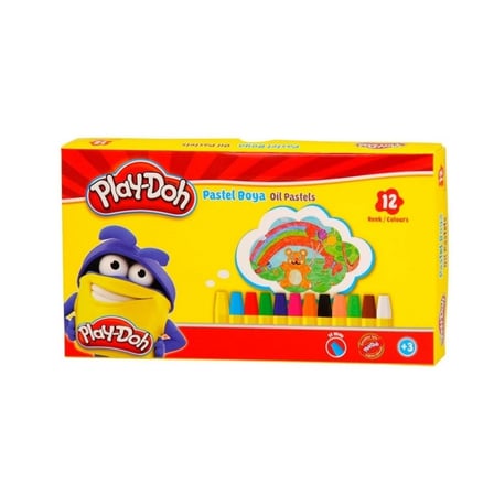 12 Renk Pastel Boya