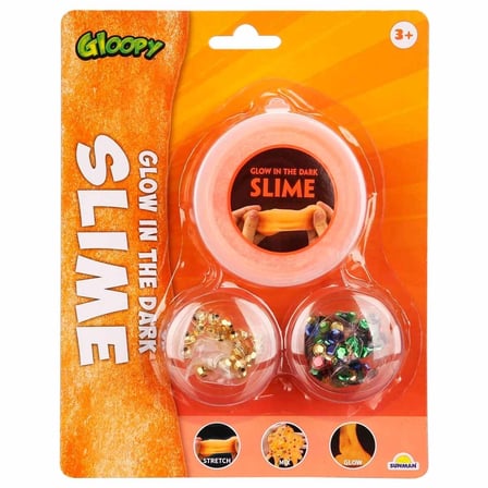 Karanlıkta Parlayan Turuncu Slime