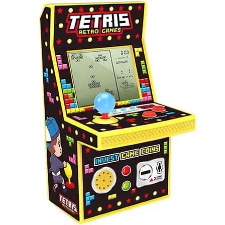 Nostaljik Mini Tetris Oyun Konsolu XY9029A - 1 Adet Stokta Olan Renk Gönderilir