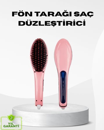 Seramik Plakalı Saç Düzleştirici Hızlı Isınan 5 Kademe Isı Ayarlı
