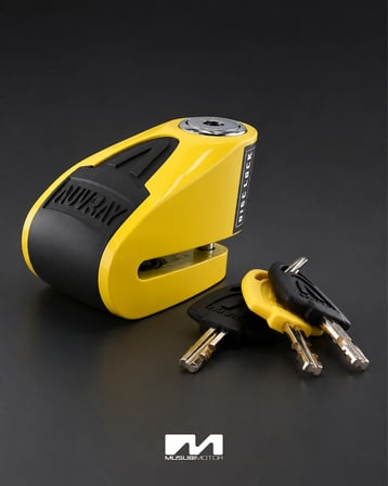 B-LOCK 06 ALARMLI DISK KİLİDİ 6 MM 120db