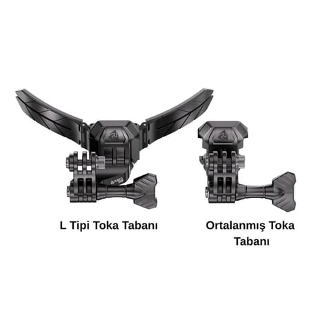Nukrotech Aksiyon Kamera Alt Çene Bağlantı Aparatı Seti