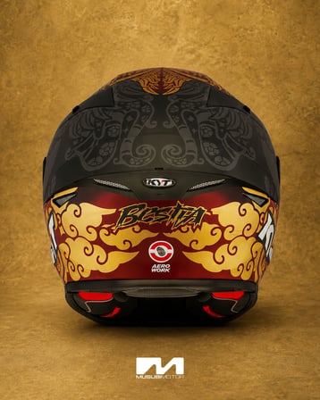 KYT TT-REVO KASK ENEA INDONESIA 2023 EDITION MATT