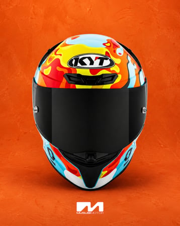KYT TT-REVO KASK LEOPARD EDITION ARAGON