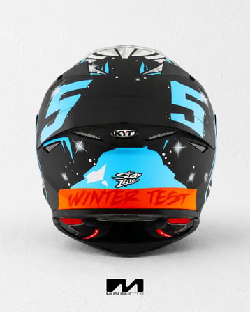 KYT TT-REVO KASK MASIA EDITION WINTER TEST MATT