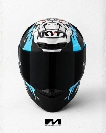 KYT TT-REVO KASK MASIA EDITION WINTER TEST MATT