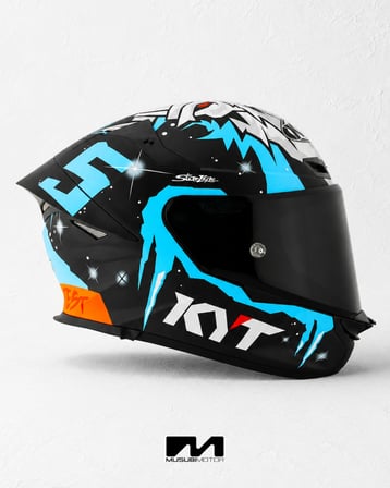 KYT TT-REVO KASK MASIA EDITION WINTER TEST MATT