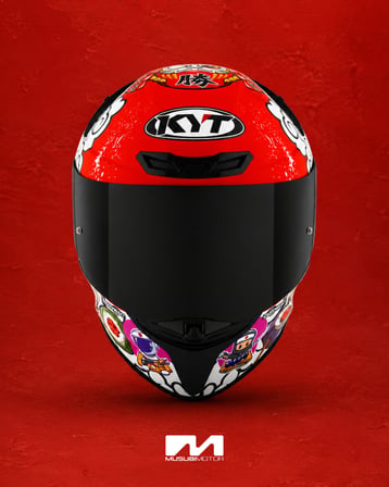 KYT TT-REVO KASK SUSHI TIME