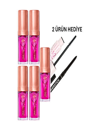 True Dudak Bakım Yağı 7 ml - Blossom (5 adet) - Hediye (Göz Kalemi) / (Maskara)