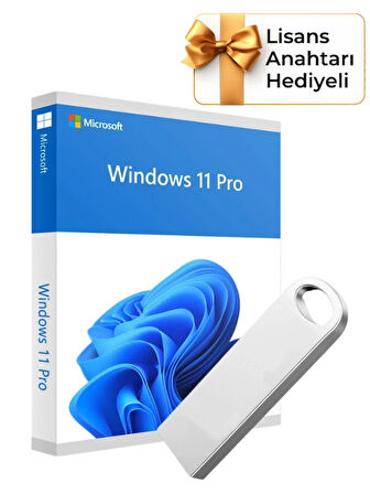 Windows 11 Kurulum Dosyalı USB Bellek 16GB (Lisans Anahtarı Hediyeli)