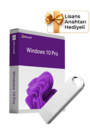 Windows 10 Kurulum Dosyalı USB Bellek 16GB (Lisans Anahtarı Hediyeli)