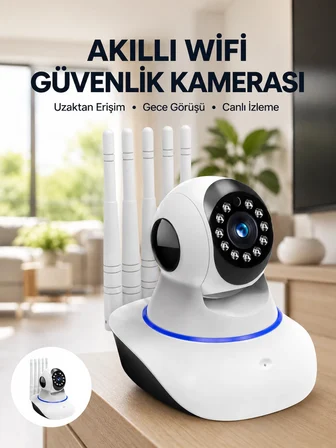 Güvenlik Kamerası Antenli Gece Görüşlü Sensörlü Harekete Duyarlı Yeni Nesil -MİRAYLİFE