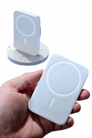 15w Magsafe Uyumlu Manyetik Kablosuz Powerbank 5000 Mah -MİRAYLİFE