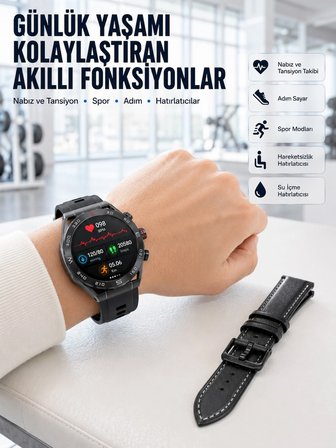 Amoled Ekranlı 5g Android Akıllı Saat Sım Kart Destekli Kameralı Akıllı Saat -MİRAYLİFE