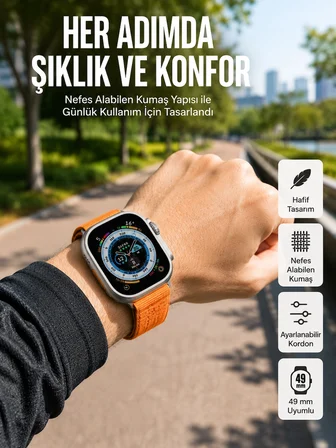 Akıllı Saat Amoled Ekran Bluetooth Bağlantılı Özel Tasarım Unısex -MİRAYLİFE