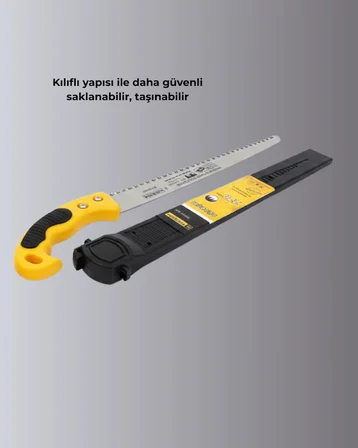 270 Mm Düz Bıçaklı Bahçe Budama Testeresi Kılıflı -MİRAYLİFE