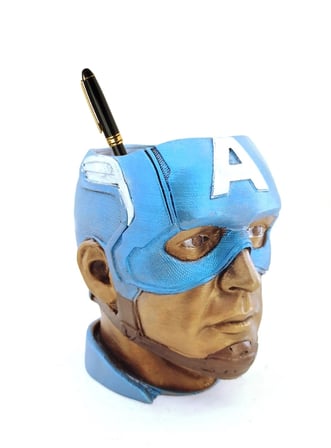 Polyester Kaptan Amerika Kalemlik 223 -MİRAYLİFE